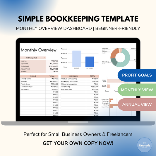 Simple Bookkeeping Template