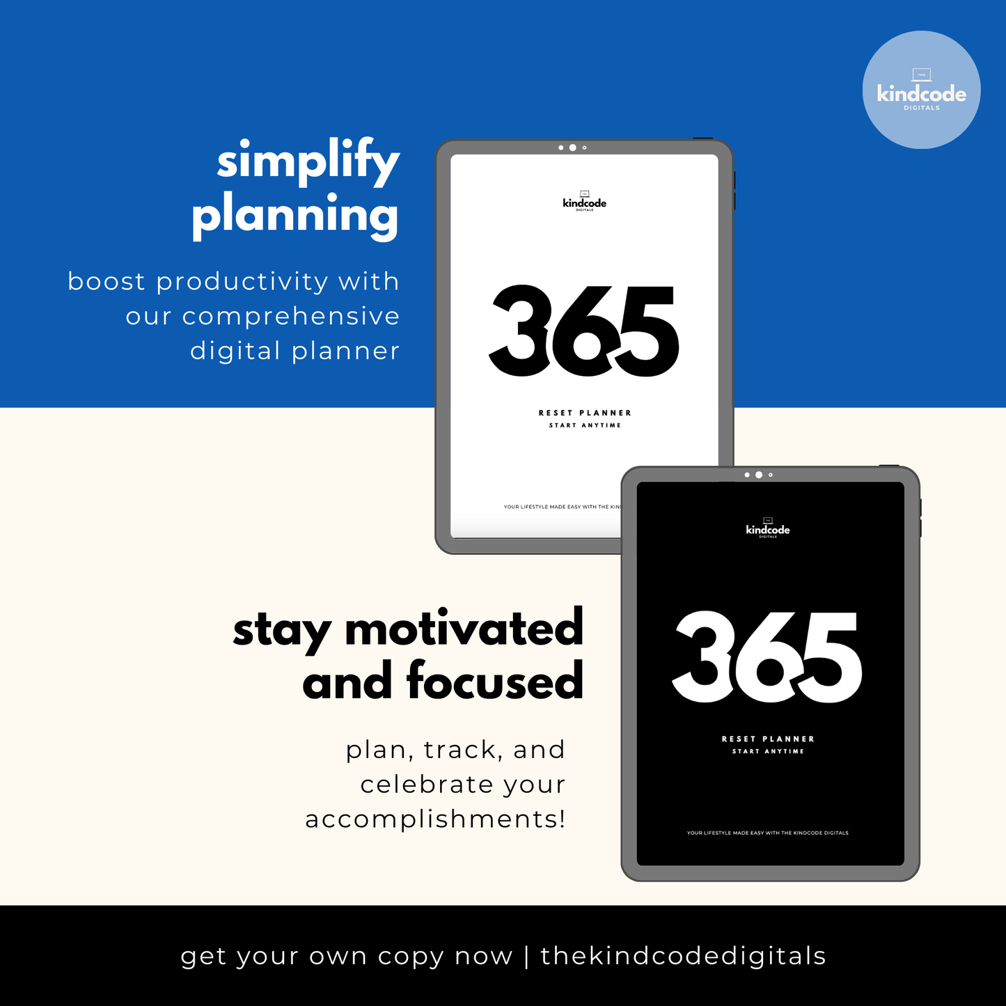 365 Reset Planner: Start Anytime