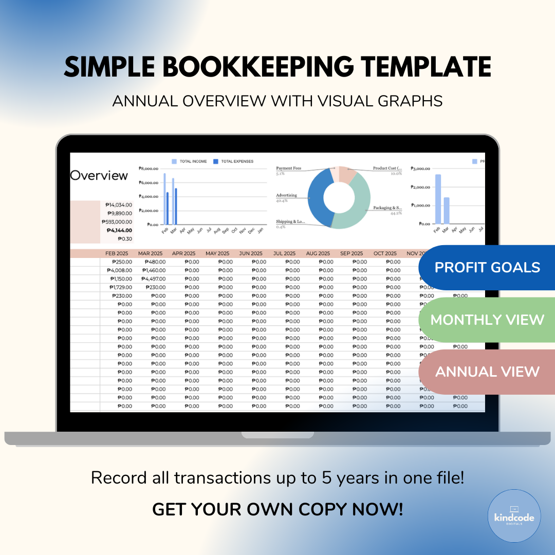 Simple Bookkeeping Template