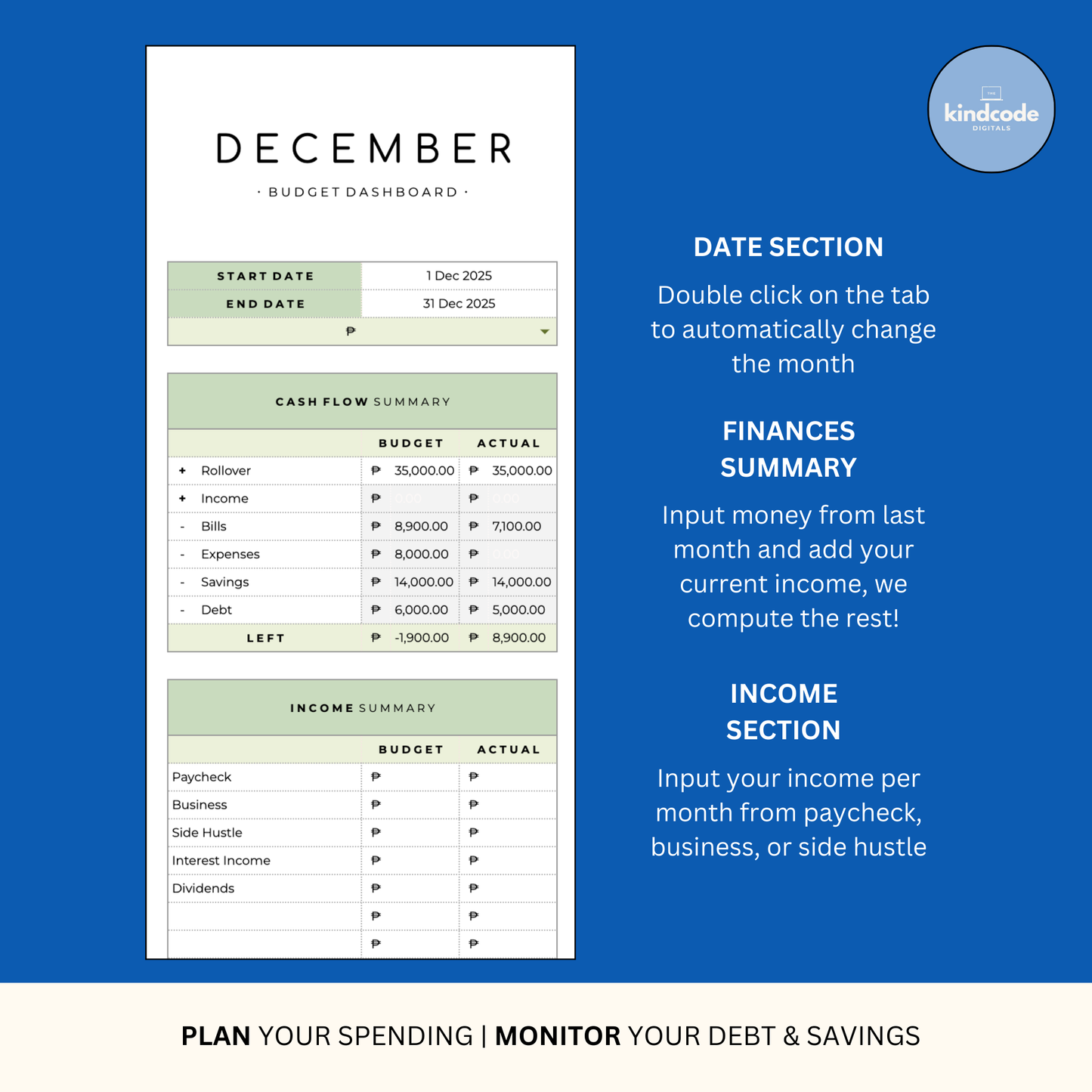 Personal Budget Tracker